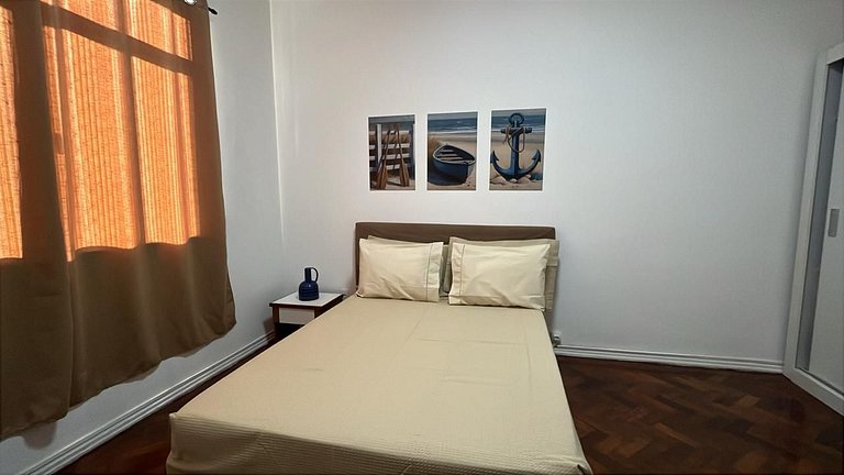Apartamento de 1 Quarto na Praia de Copacabana