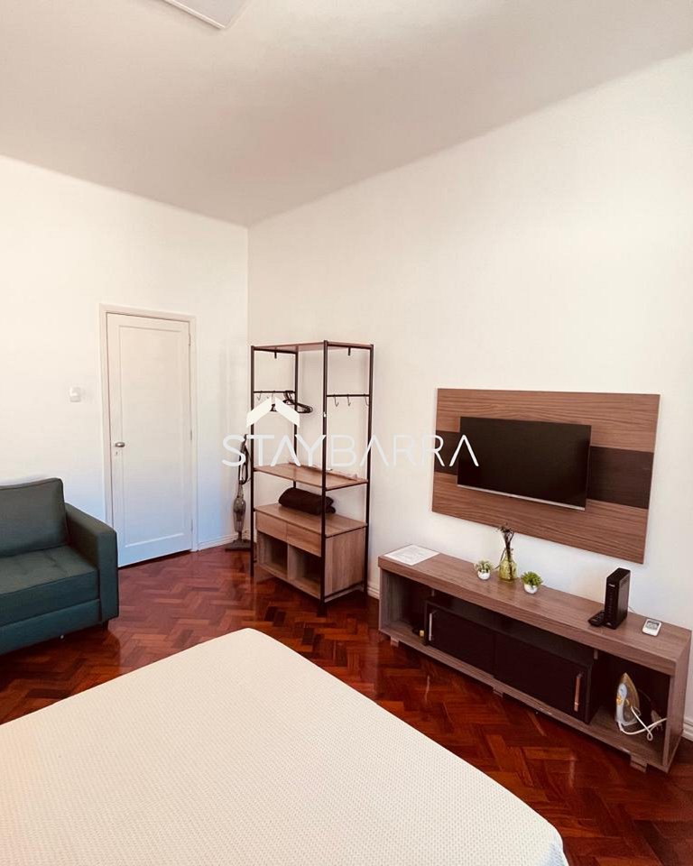 Apartamento de 1 Quarto na Praia de Copacabana