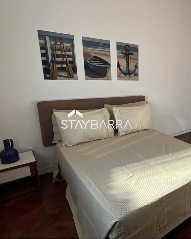 Apartamento de 1 Quarto na Praia de Copacabana