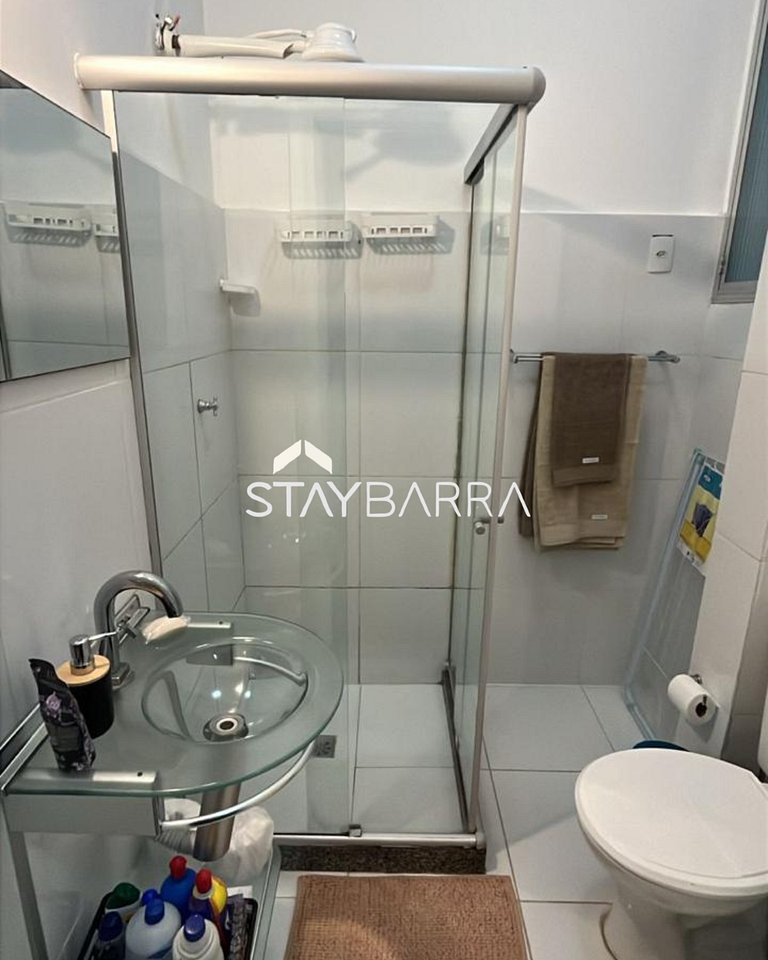 Apartamento de 1 Quarto na Praia de Copacabana